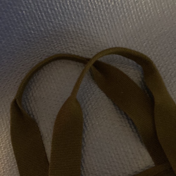 ROXY Logo Black and Gray Striped canvas tote bag - Picture 11 of 15